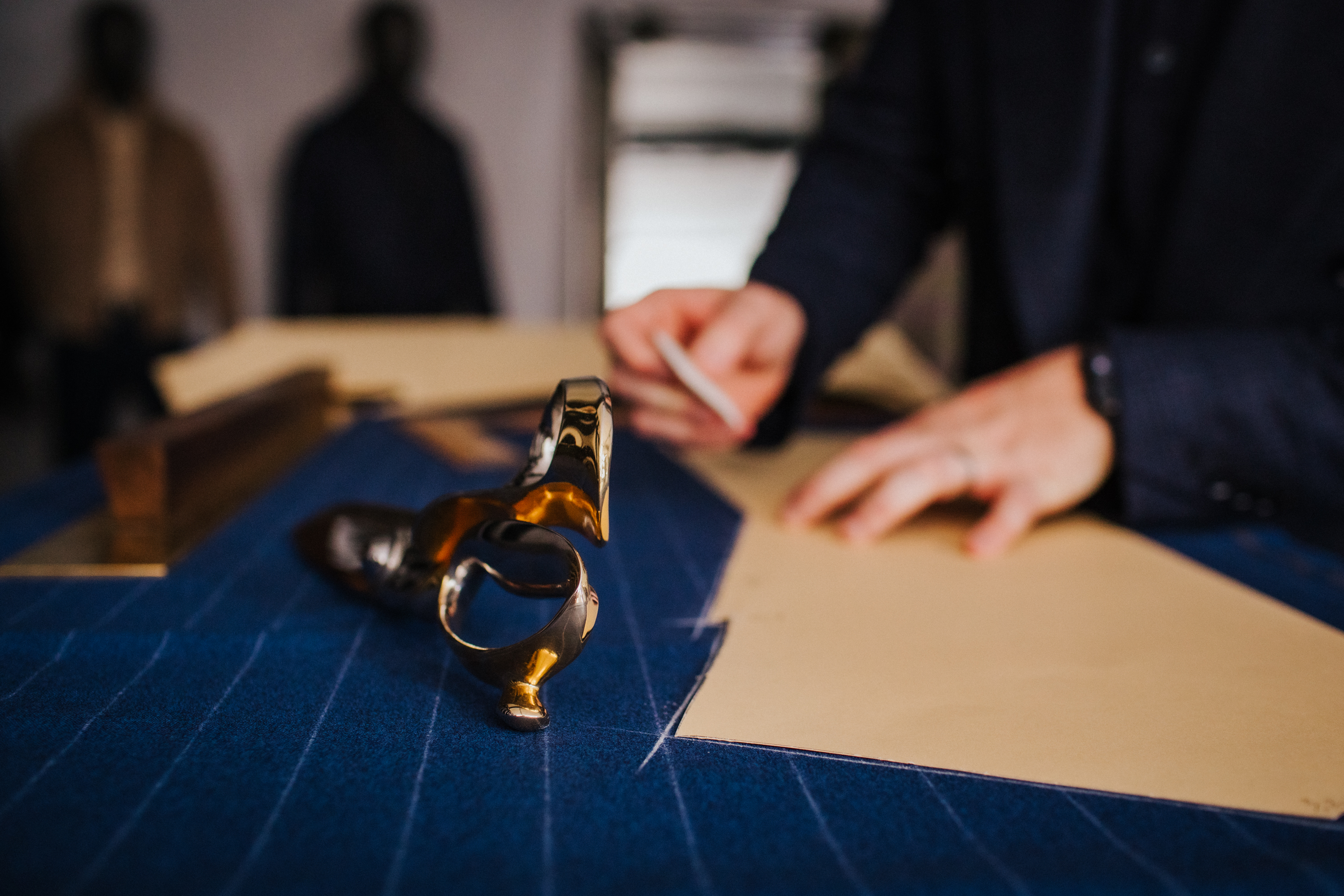 Inside the Souster & Hicks workroom in Woburn