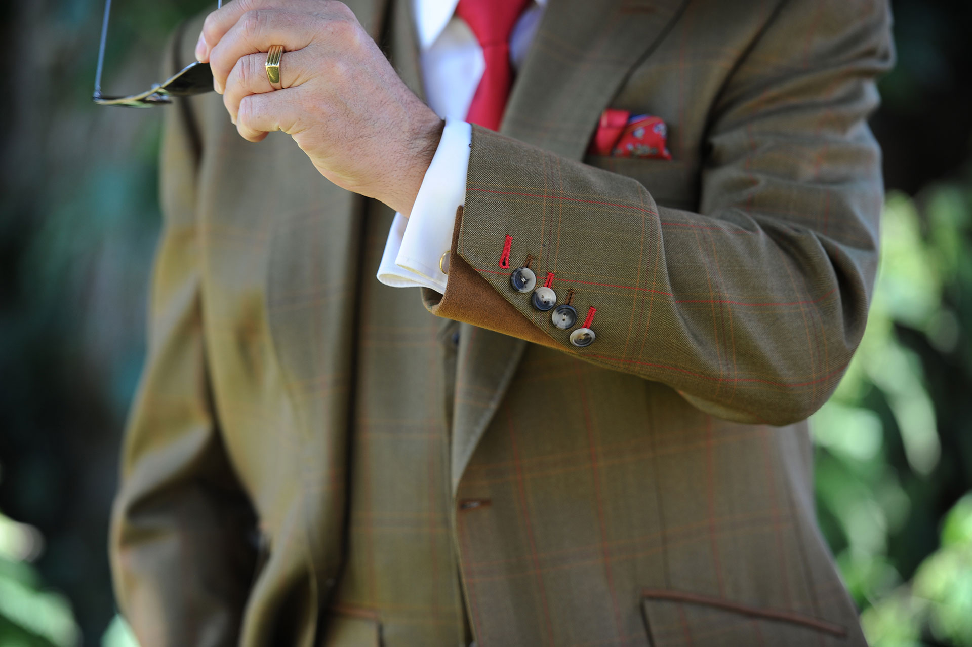 Souster & Hicks country tailoring — in keeping with the Woburn Estate