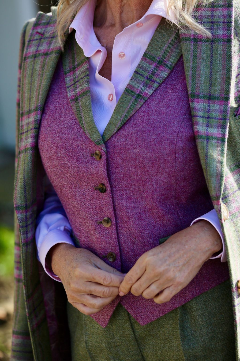 Bespoke tweed country tailoring by Souster & Hicks